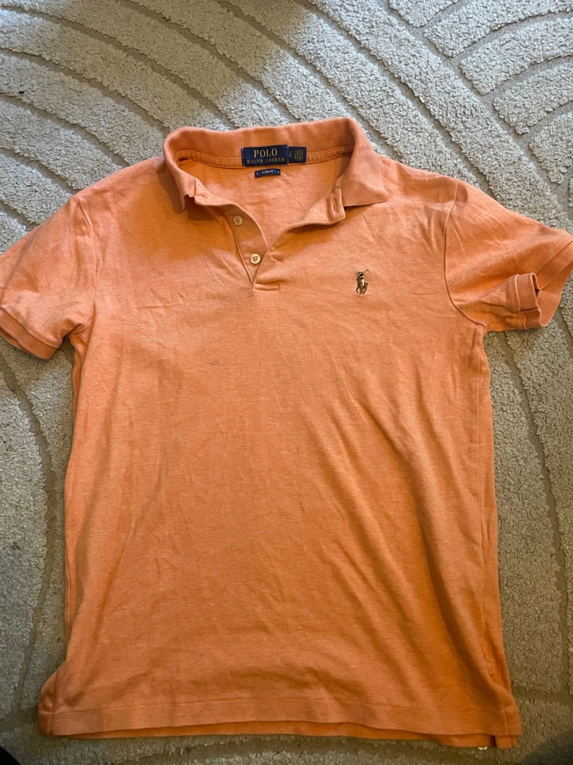 Orange pikétröja från Polo Ralph Lauren - 1
