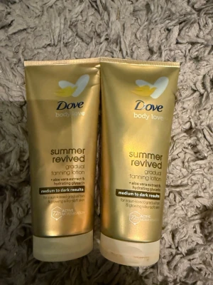 Dove Brun utan sol - Två st brun utan sol