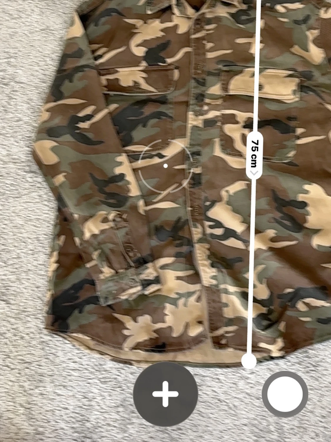 Camo overshirt med bröstfickor - 3