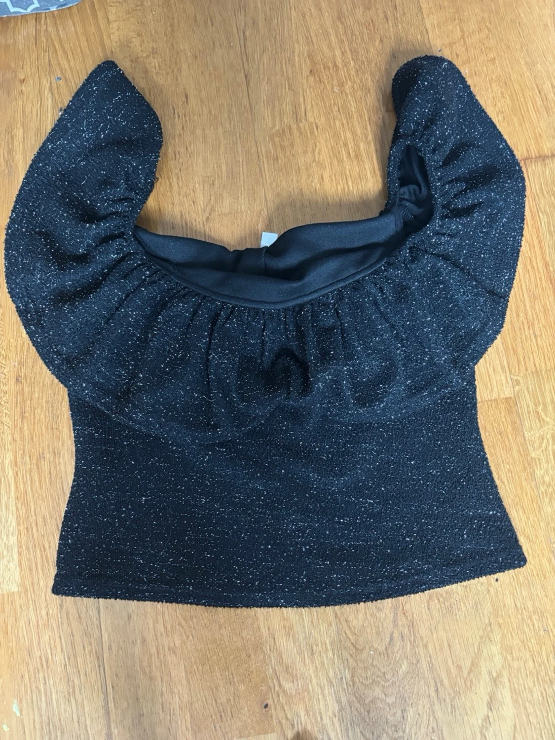 Super söt glittrig topp - 1