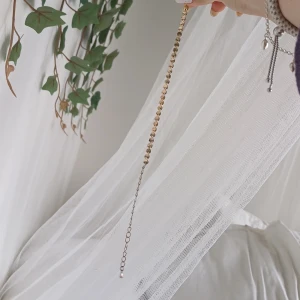 Guldfärgad fotlänk - Samma som d 2 förgående fotlänkarna