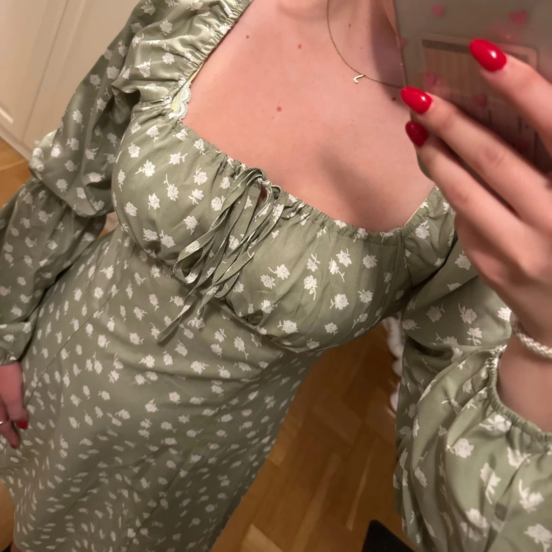 Grön klänning  - 90