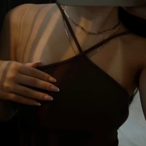 Brun topp🧸 - Kommer inte till användning, storlek xs:)