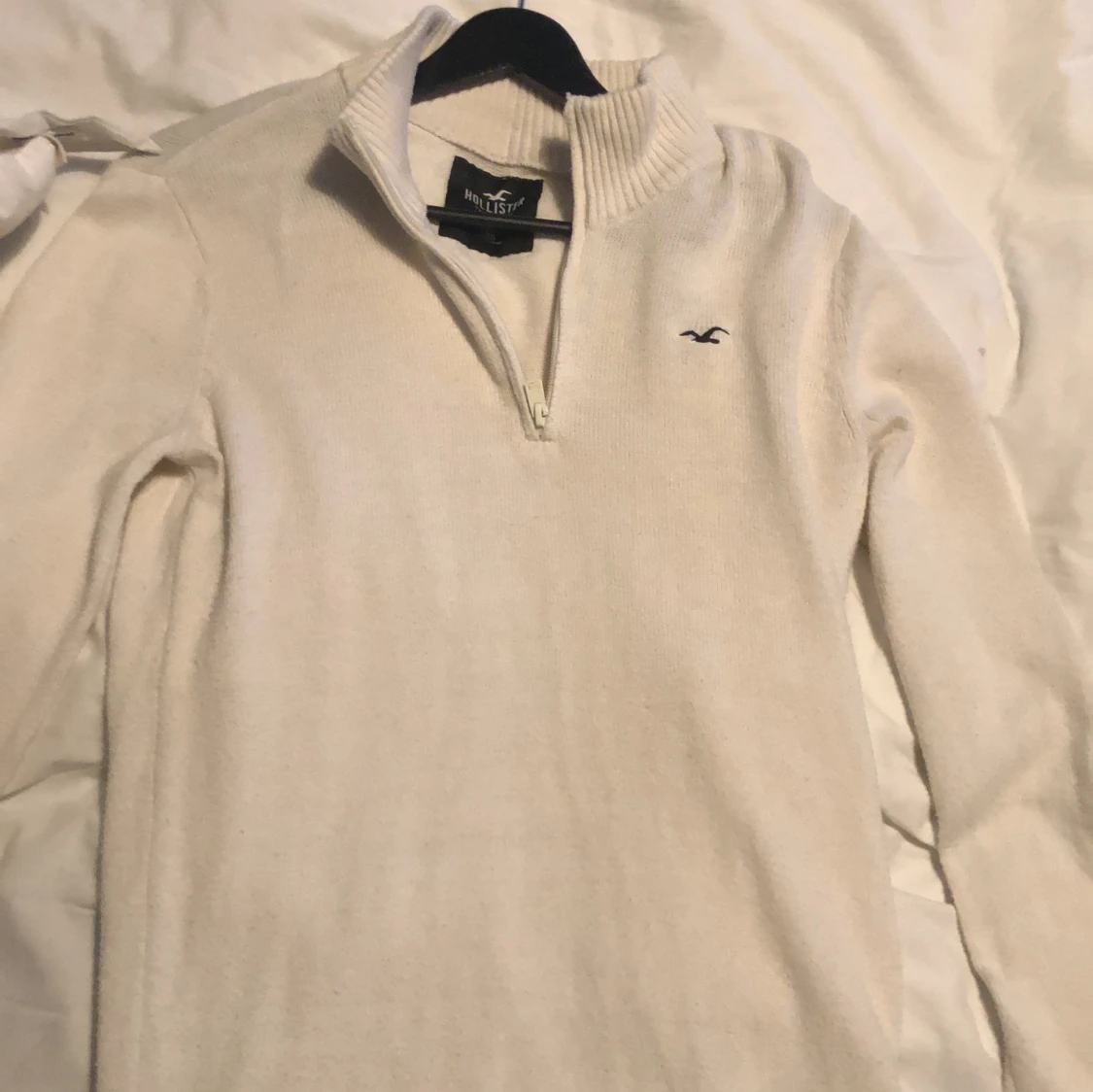 En fin half zip från hollister.