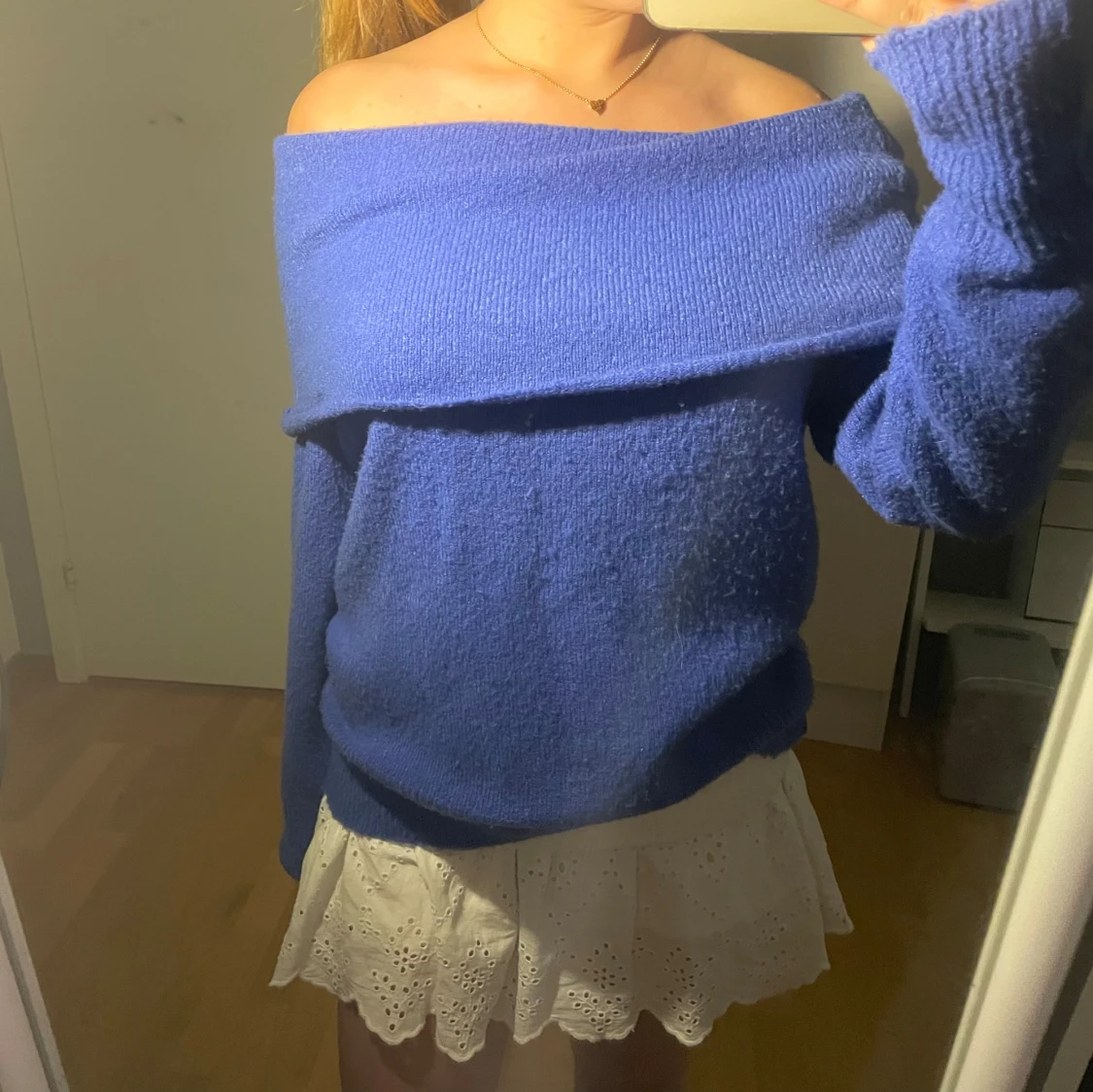 Off shoulder tröja