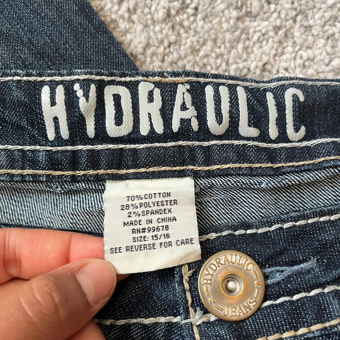 Snygga bootcut jeans - 93