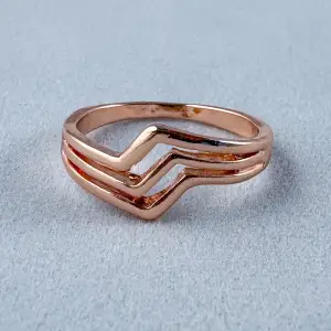 En ring i rostfritt stål med en diameter på ca 16,5 mm