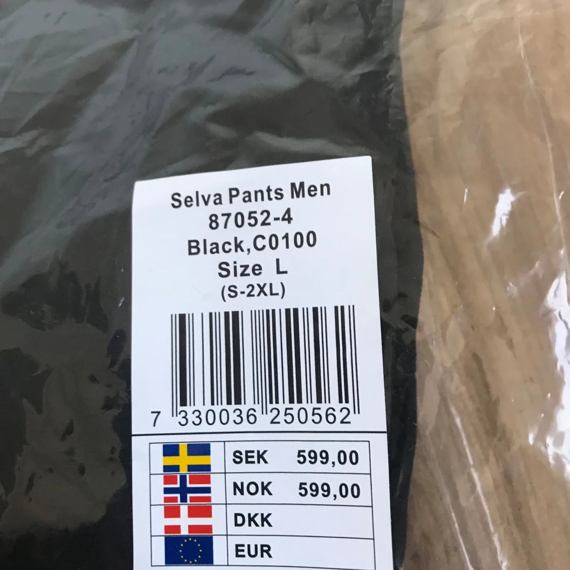 Herrkläder, Friluftskläder Helt nya  - 90