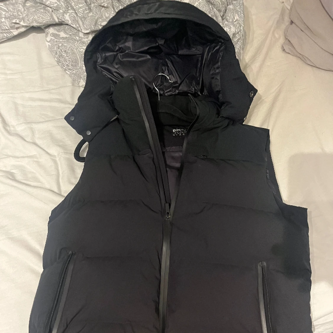 Boggi Milano väst med luva 