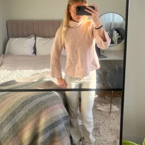 trekvartsärmad stickad tröja - Såååå fin stickad trekvartsärmad ulltröja!! Fri frakt sön 28 Jan🌟🌟