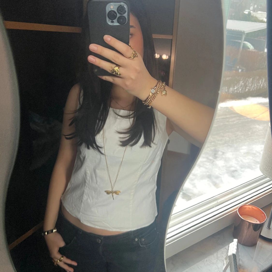 Korsett liknade topp