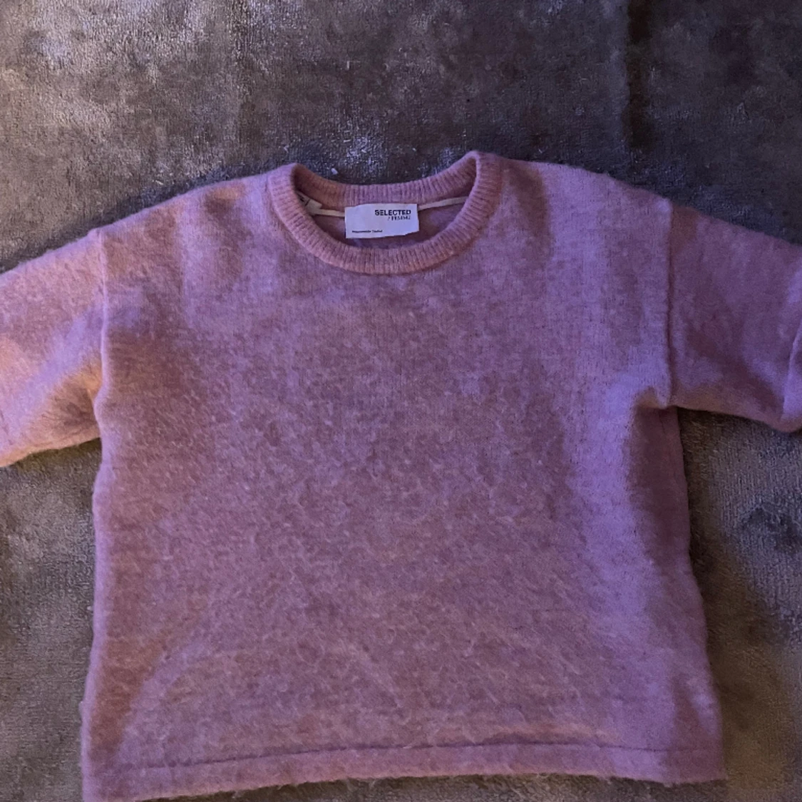 Rosa stickad T-shirt💖 - 90