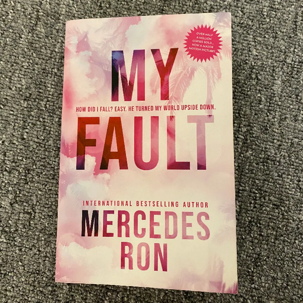 My fault, bok versionen av filmen Culpa Mia. Boken är på engelska. Priset är . Övrigt.