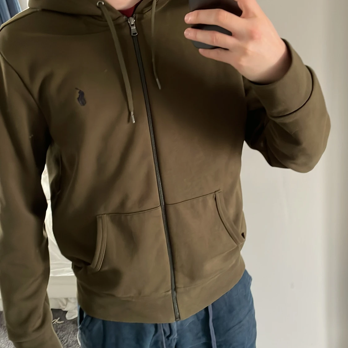 Ralph lauren zip hoodie