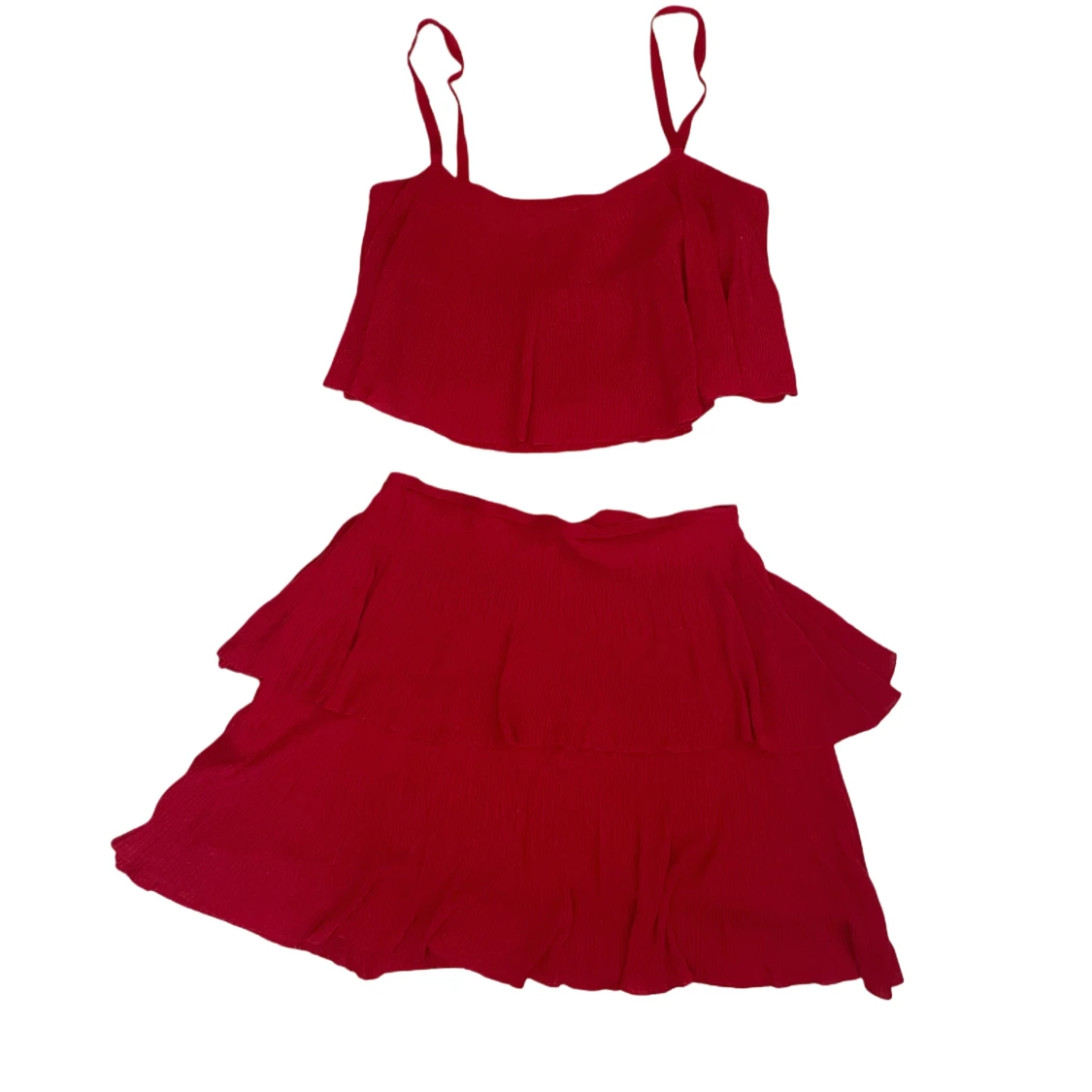 Rött set fr Zara❤️