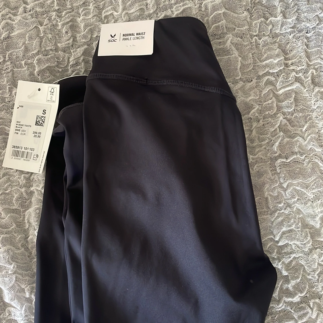 Svarta träningsbyxor