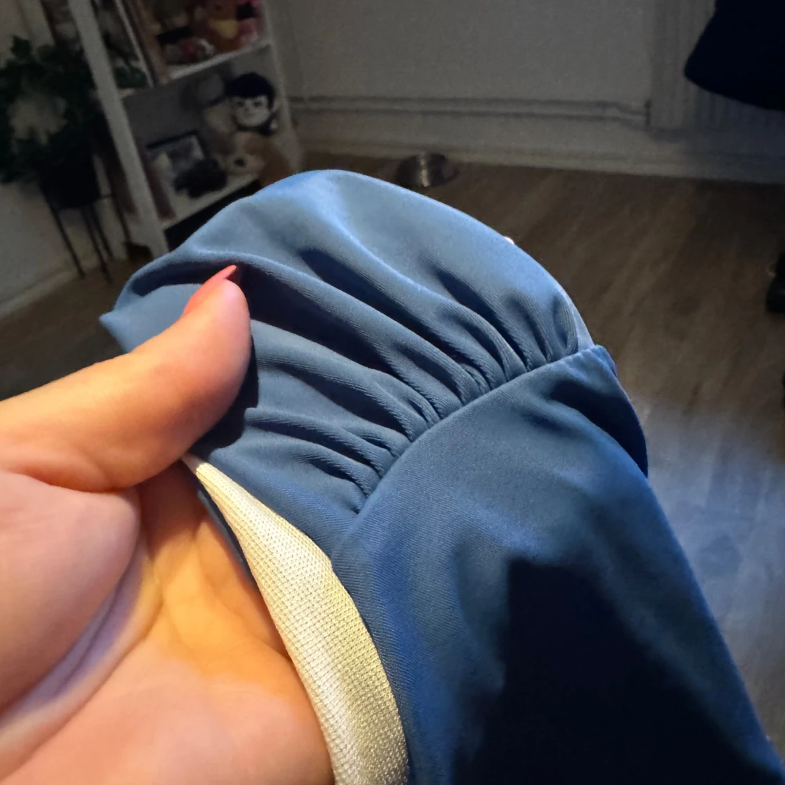 Blå bikiniunderdel - 92