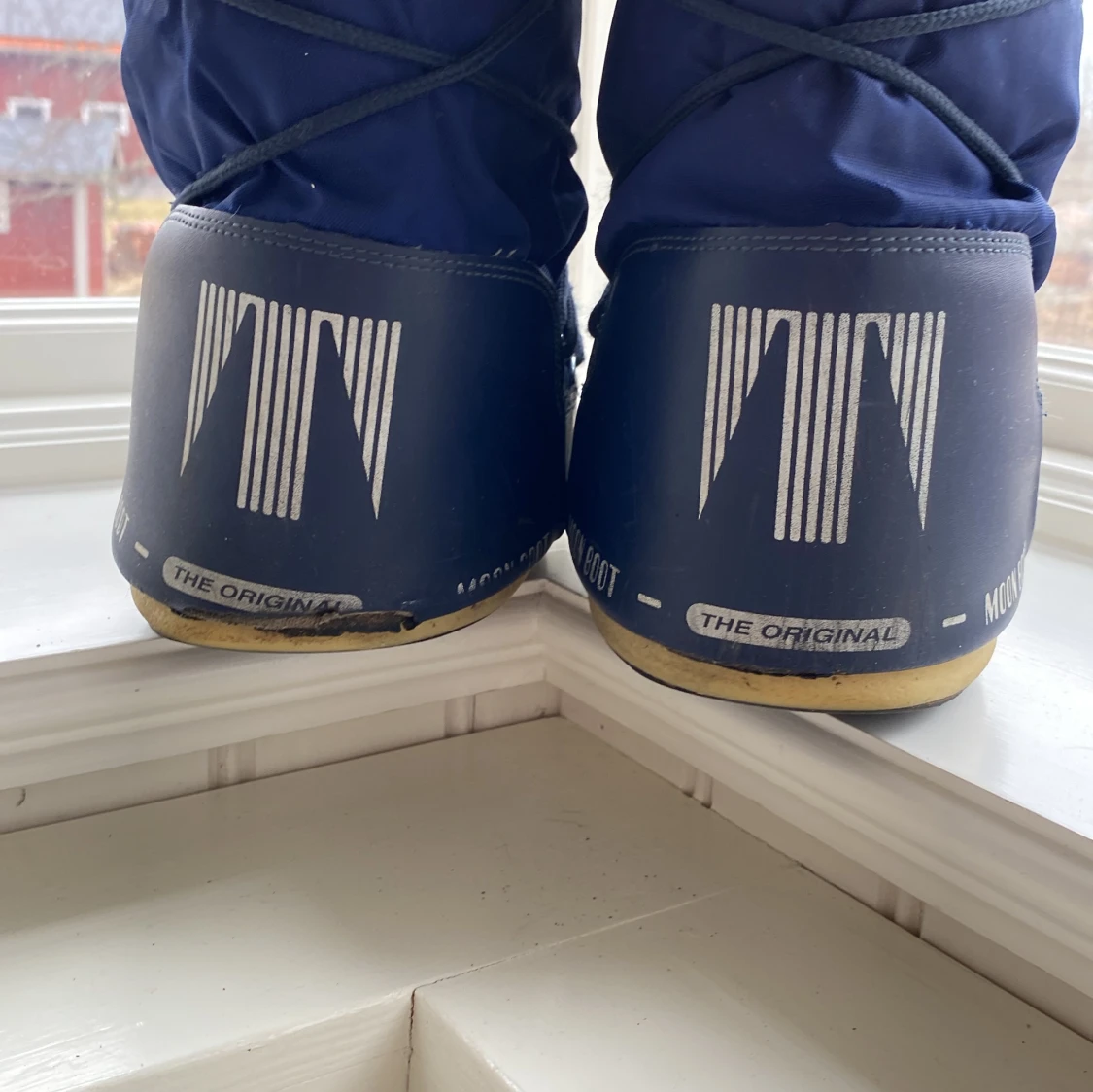 Marinblå moonboots - 92