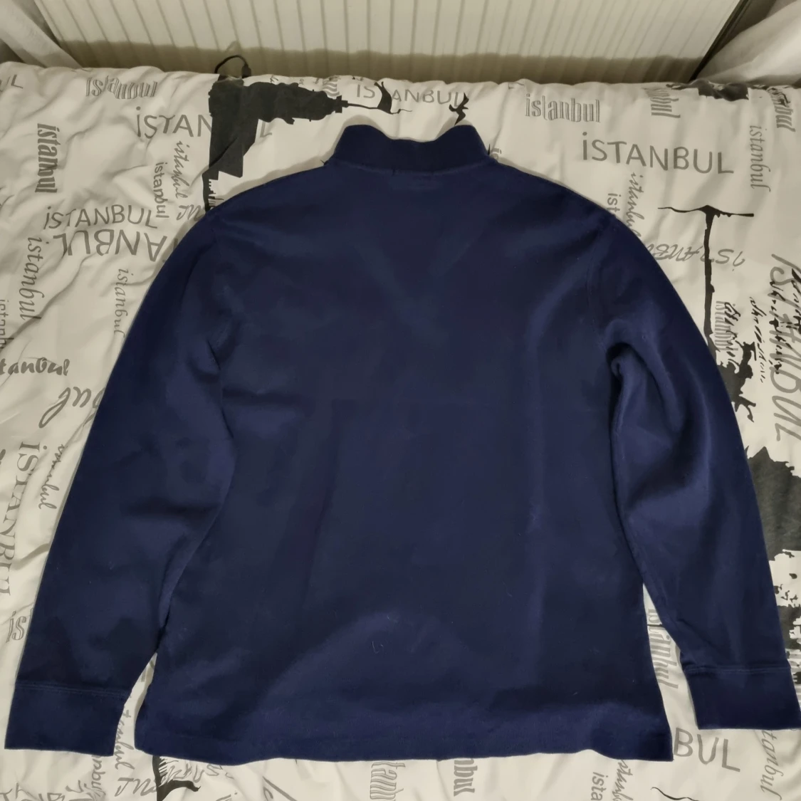 Ralph Lauren half zip-up långärmad tröja - 90