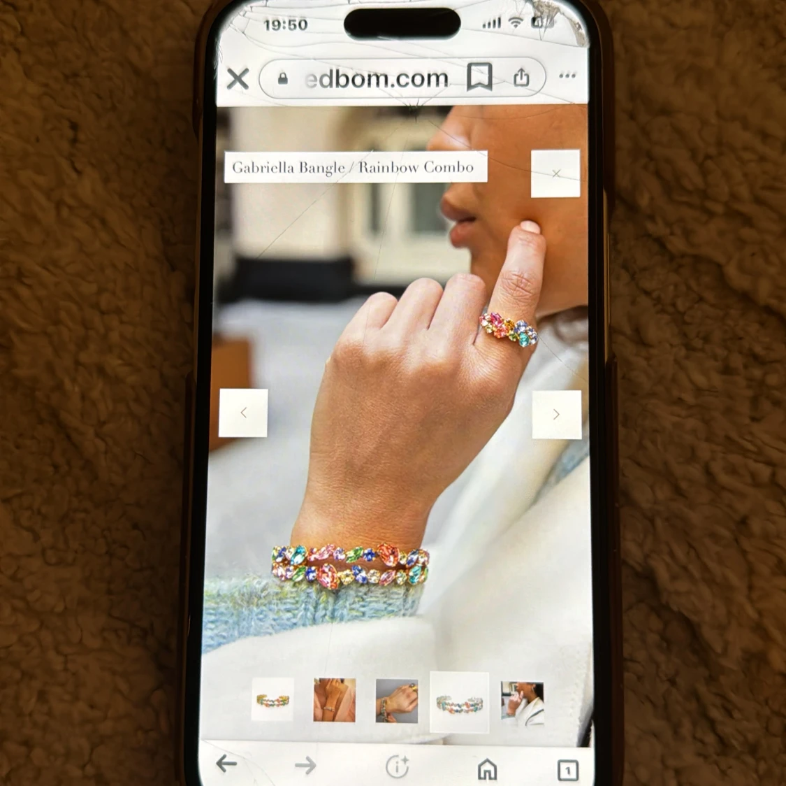 Caroline svedbomb armband  - 93