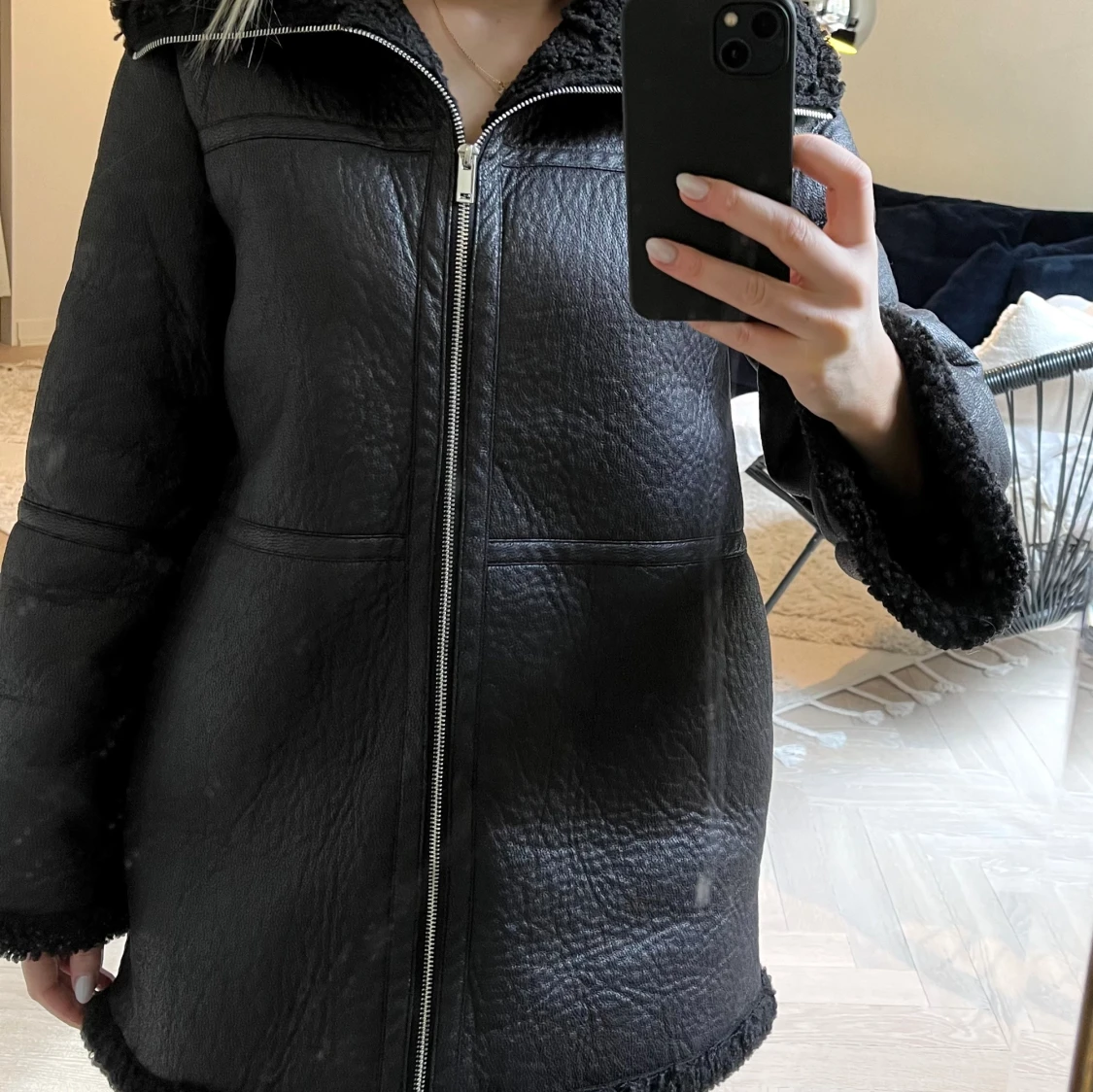  Jacka i fuskpäls - 90