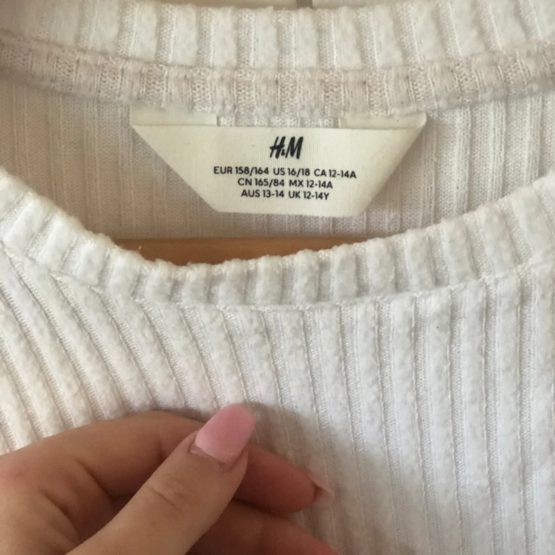 VIT STICKAD TRÖJA💕 - 90