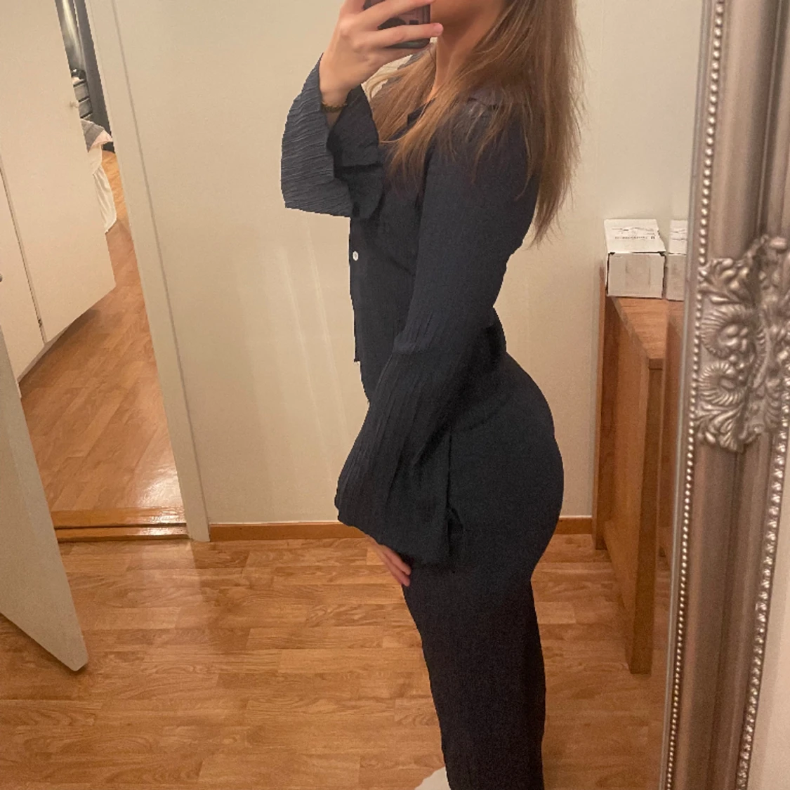 Marinblått sett - 90