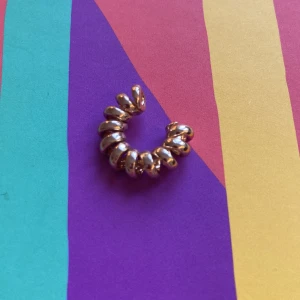 Guld ring - Den här ringen har jag aldrig haft på mig för att jag redan har hål i örat lite längre upp men för dem som inte har det så är det väldigt snyggt att ha en sån här!😜😜😜