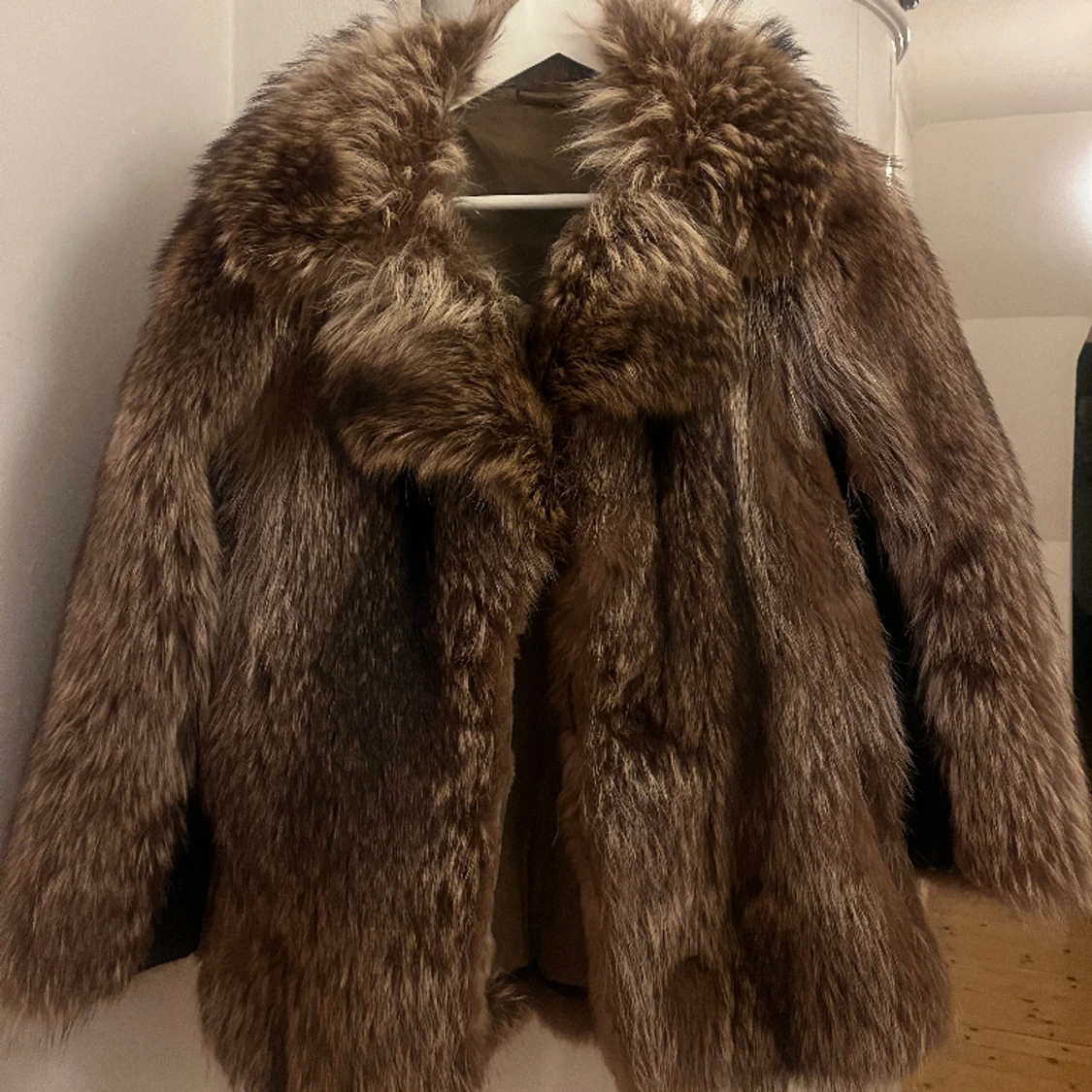 Äkta pälsjacka - 90