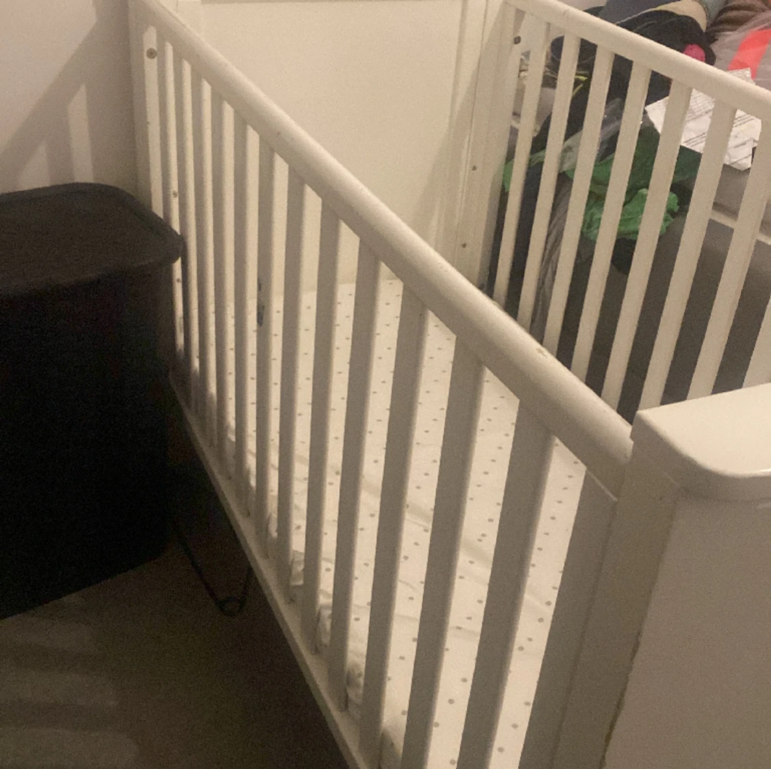 Barnsäng med madrass - 90