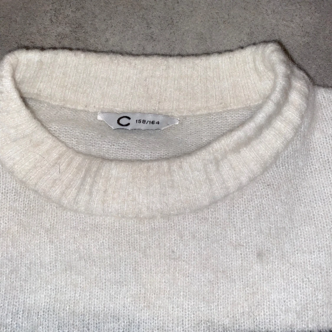 Stickad randig tröja! - 90