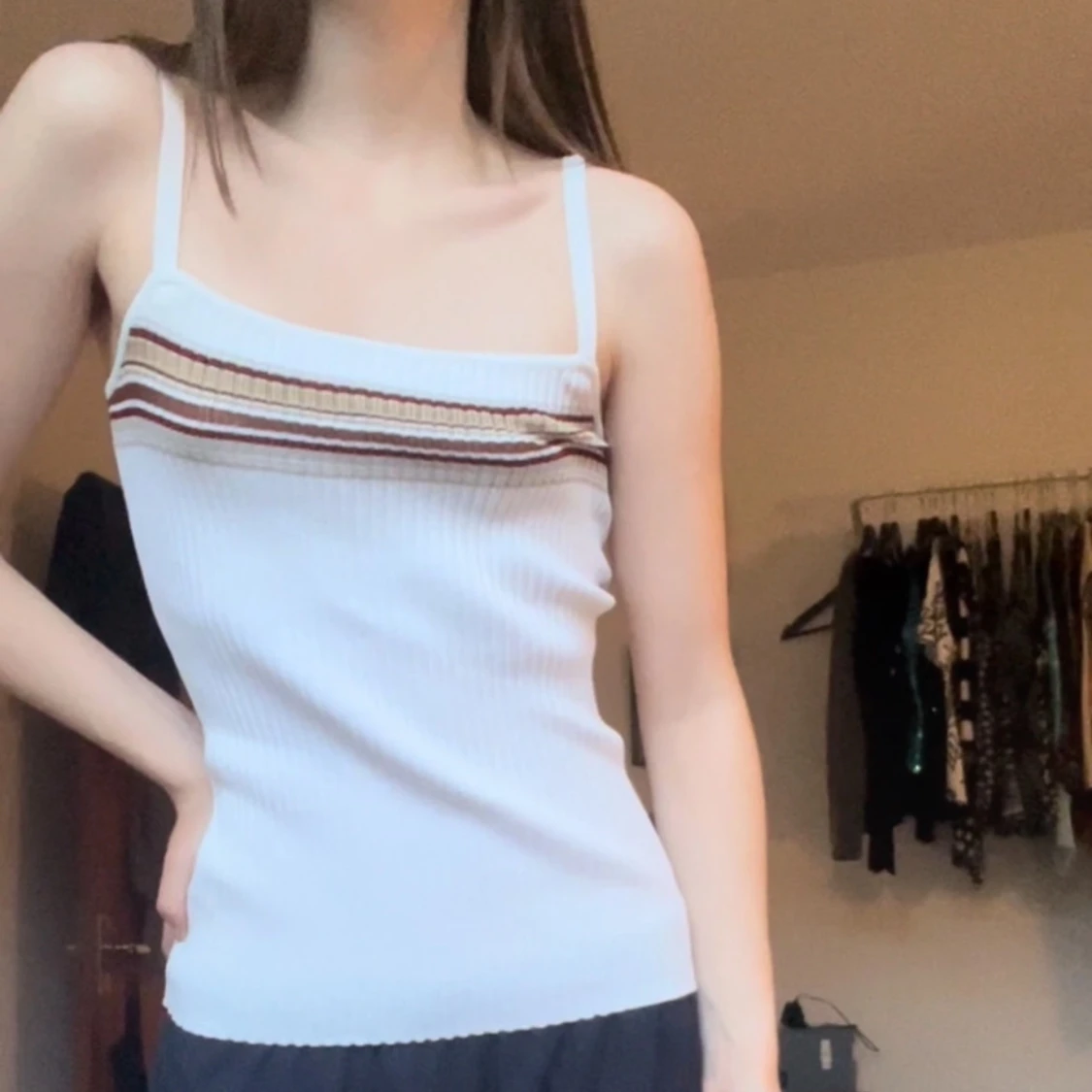 linne med ränder - 90