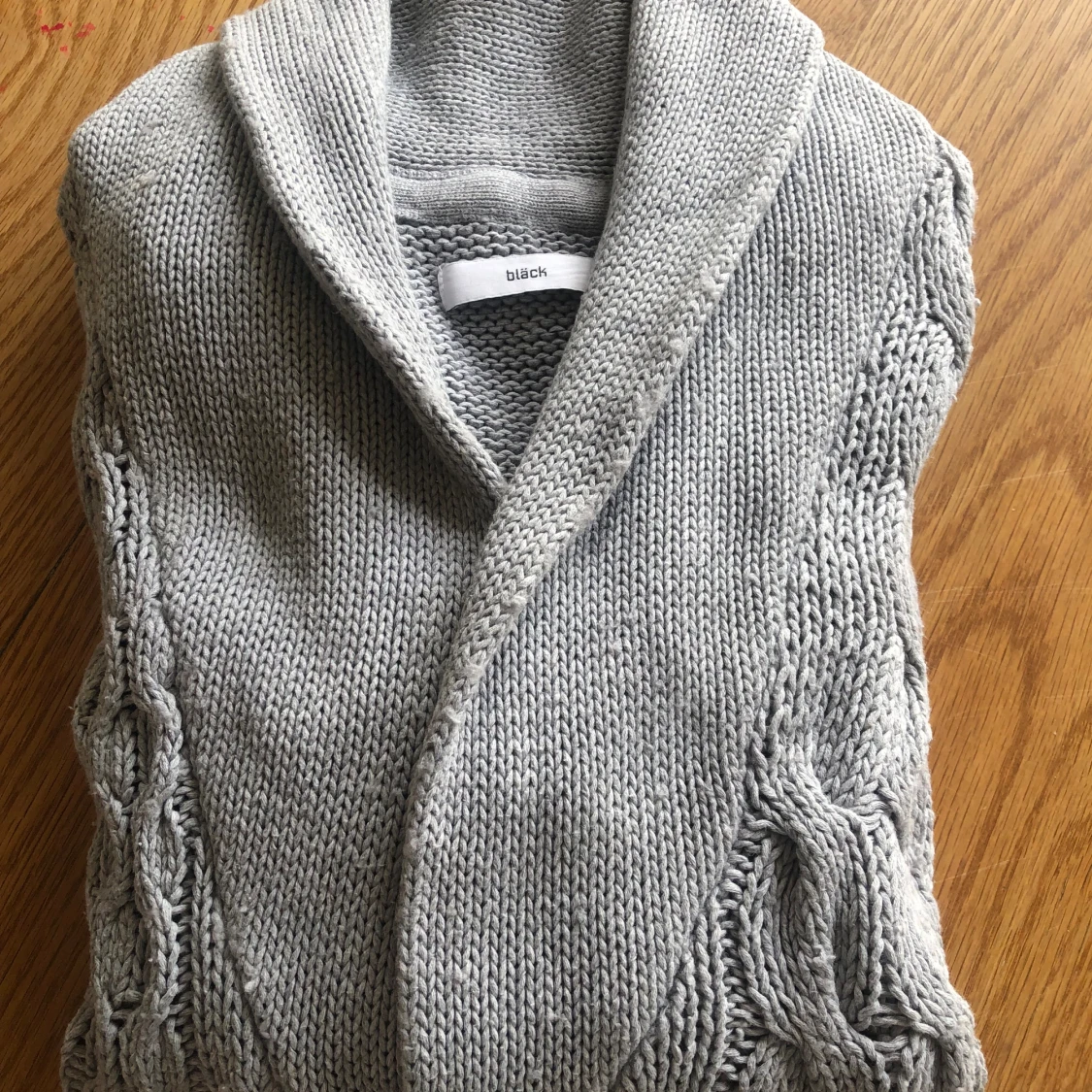 Grå kofta strlk small