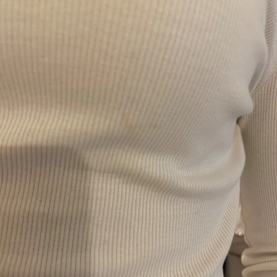 Vit långärmad tröja - 91