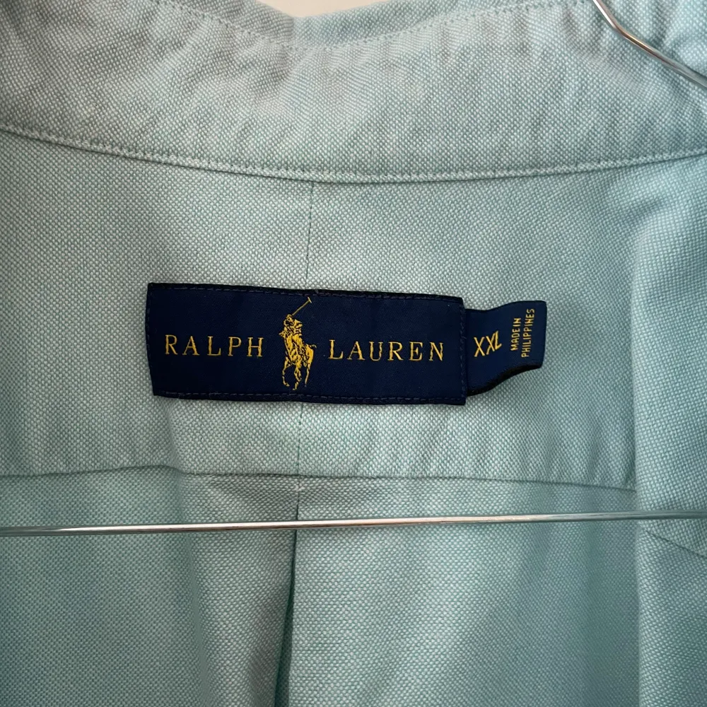 Blå Ralph Laurent skjorta classic fit. Skjortor.