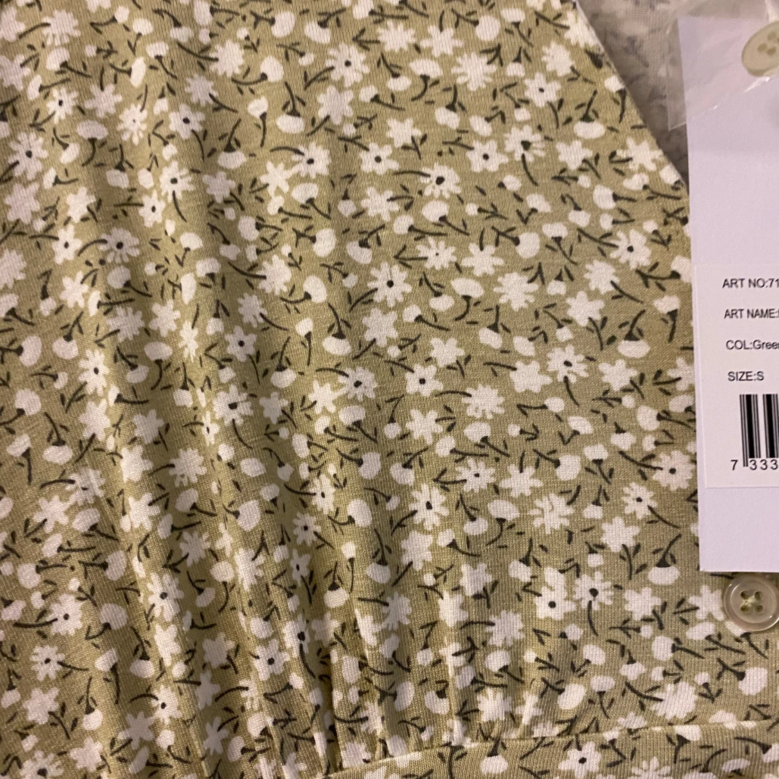 NWT Bubbleroom Luella button dress S - 92