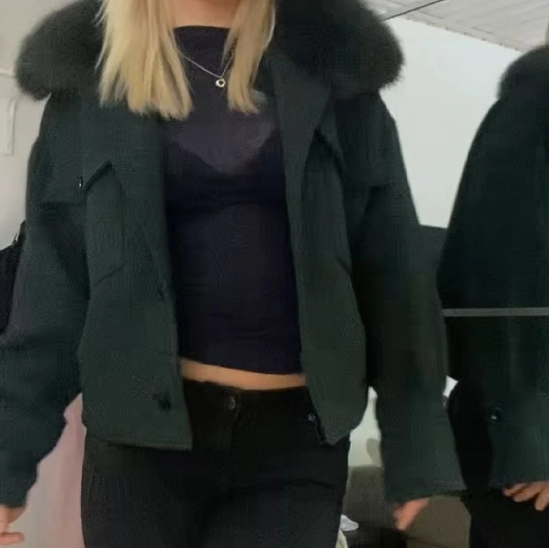 Grön meontine jacka - 91