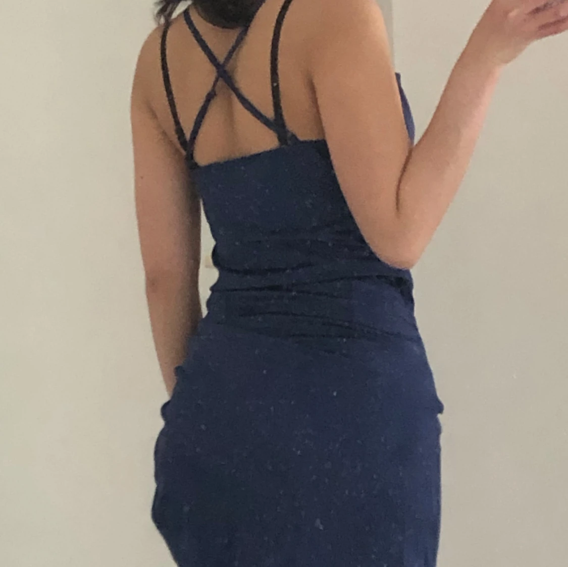 Satin klänning - 90