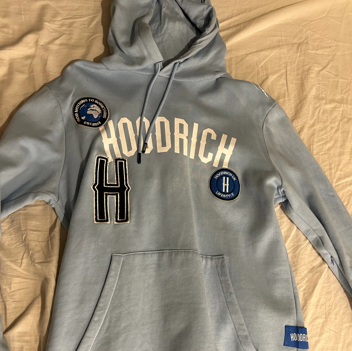 Hoodrich hoodie blå