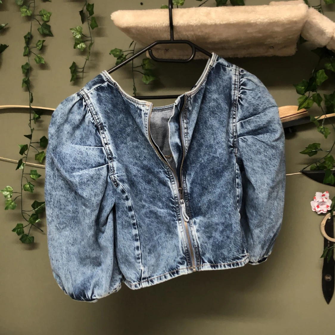 ”Bubblig” jeans jacka