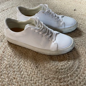Sneakers - Fräscha vita sneakers från sneaky Steve i bra skick förutom lite smuts som inte borde vara något problem att tvätta bort perfekta nu till våren