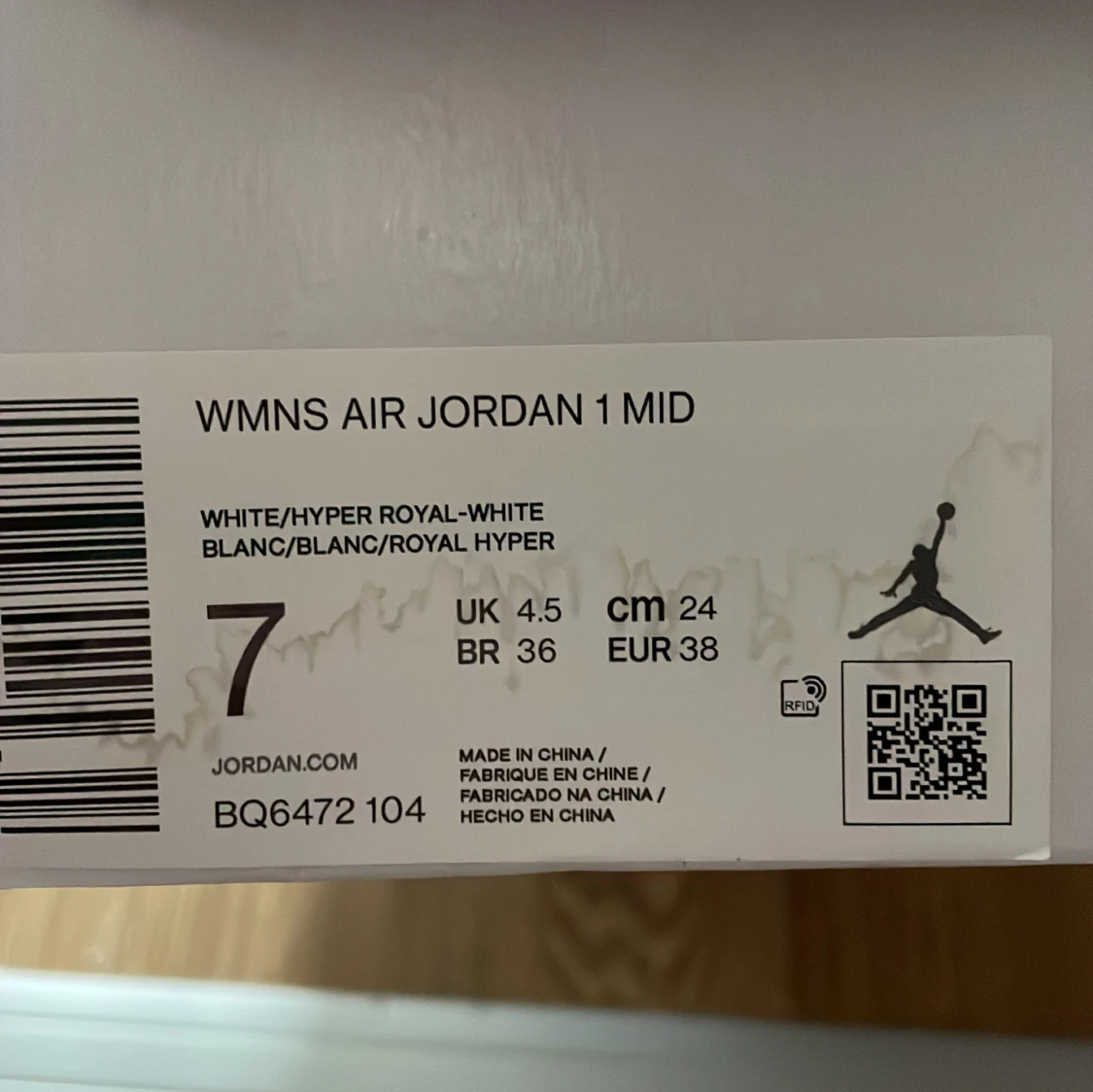 Jordan 1 Kentucky Blue - 91