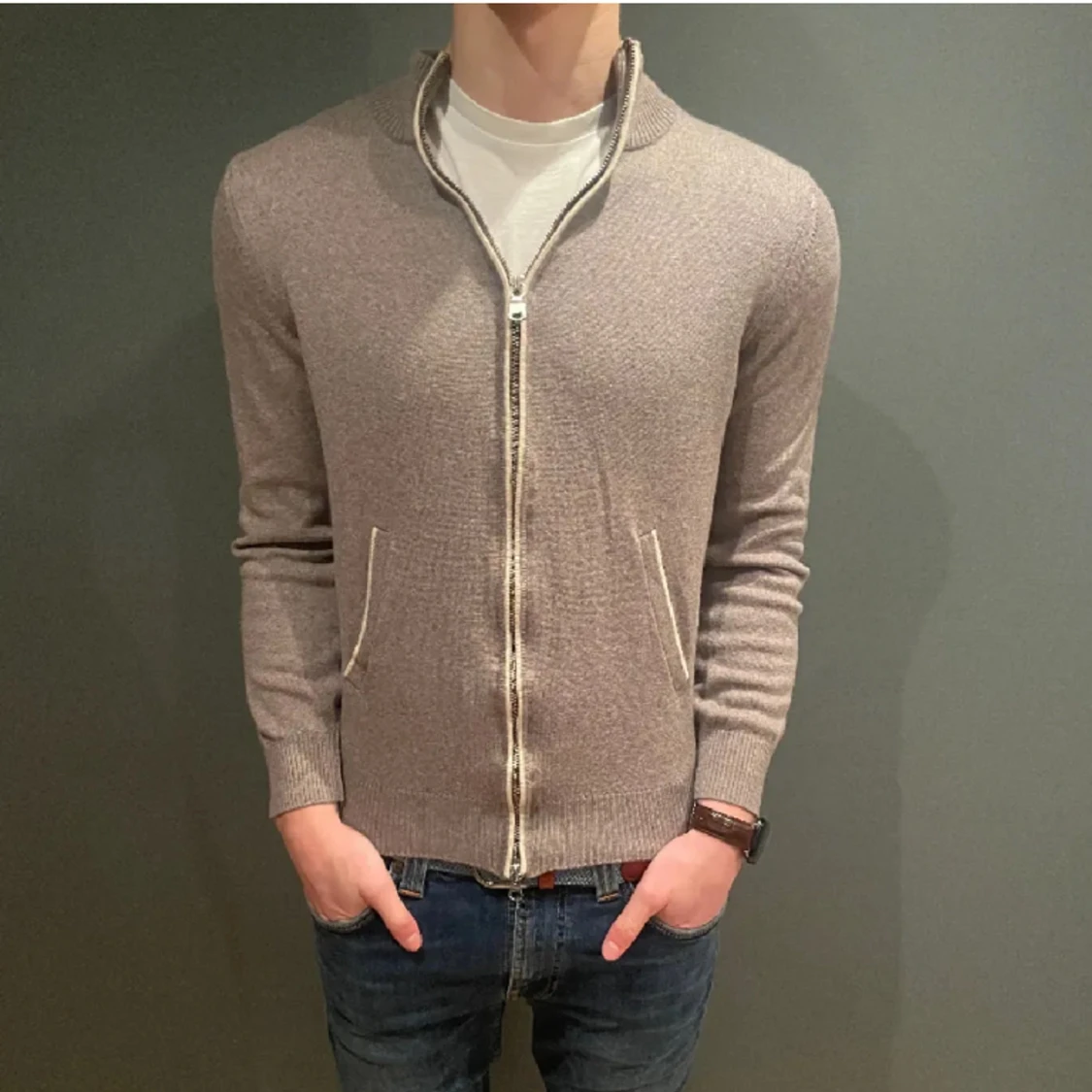 Morris helzip tröja