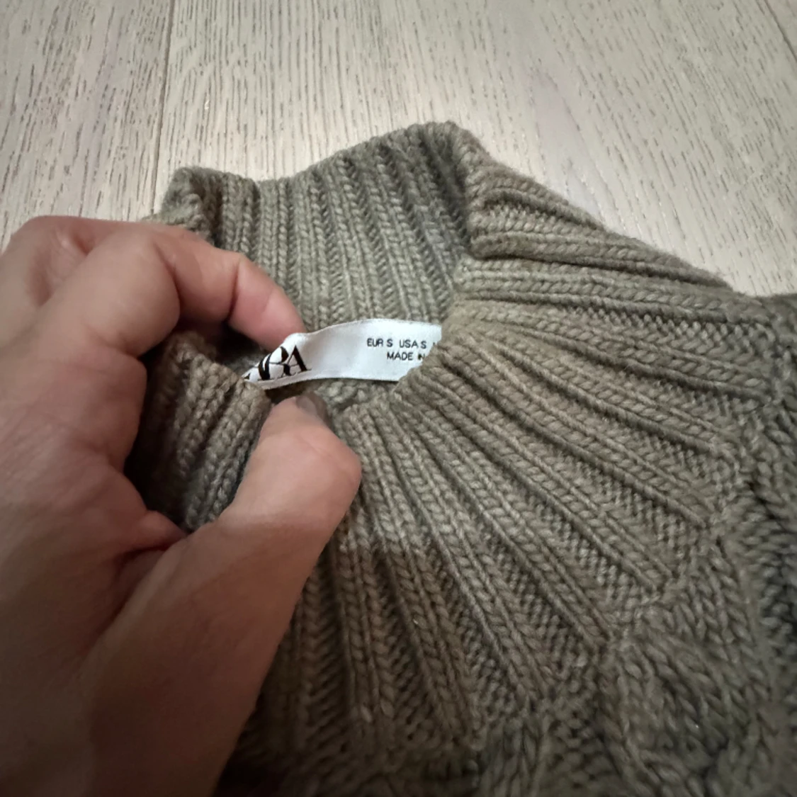 Jättesnygg stickad tröja från Zara - 91