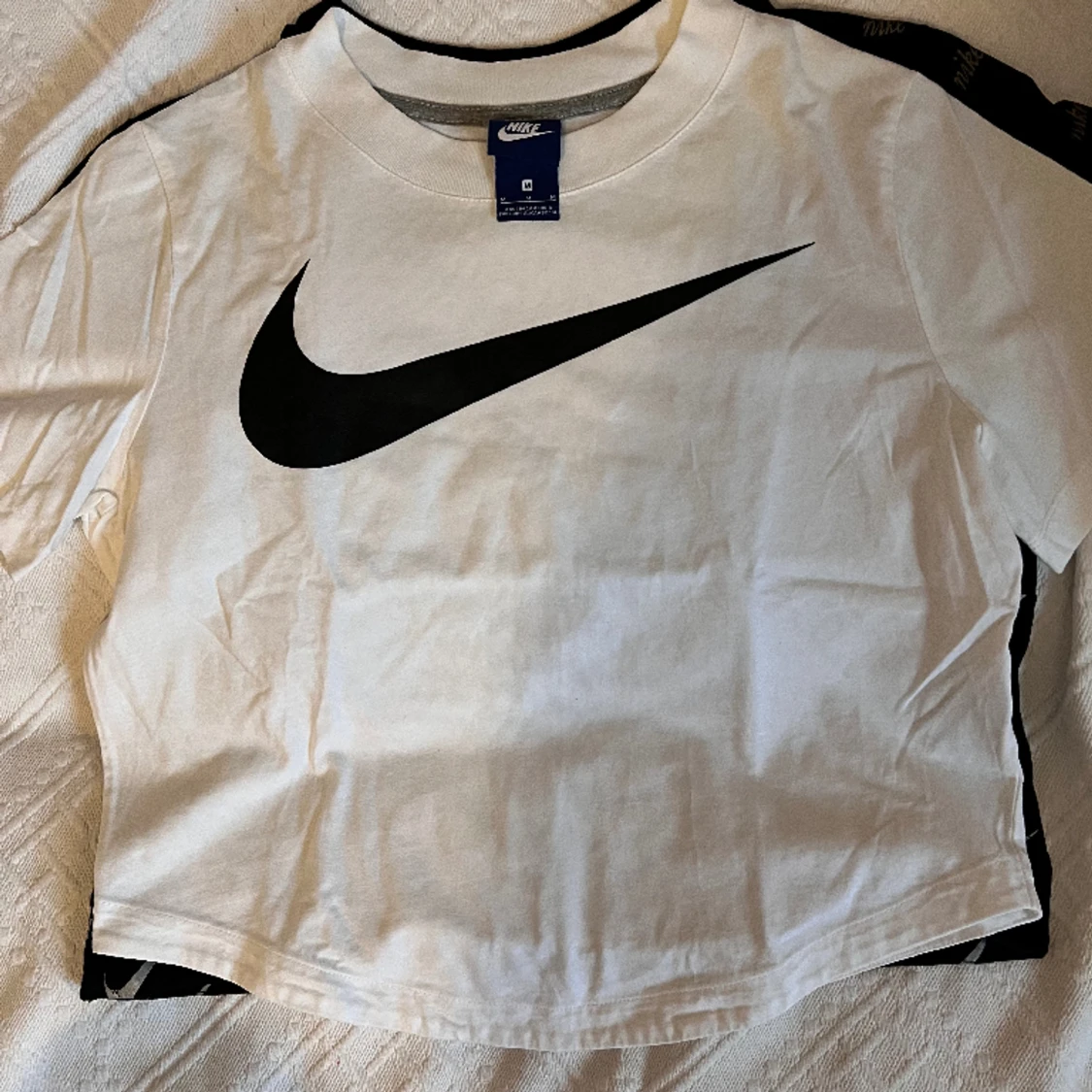 Nike cropped T-shirt - vit