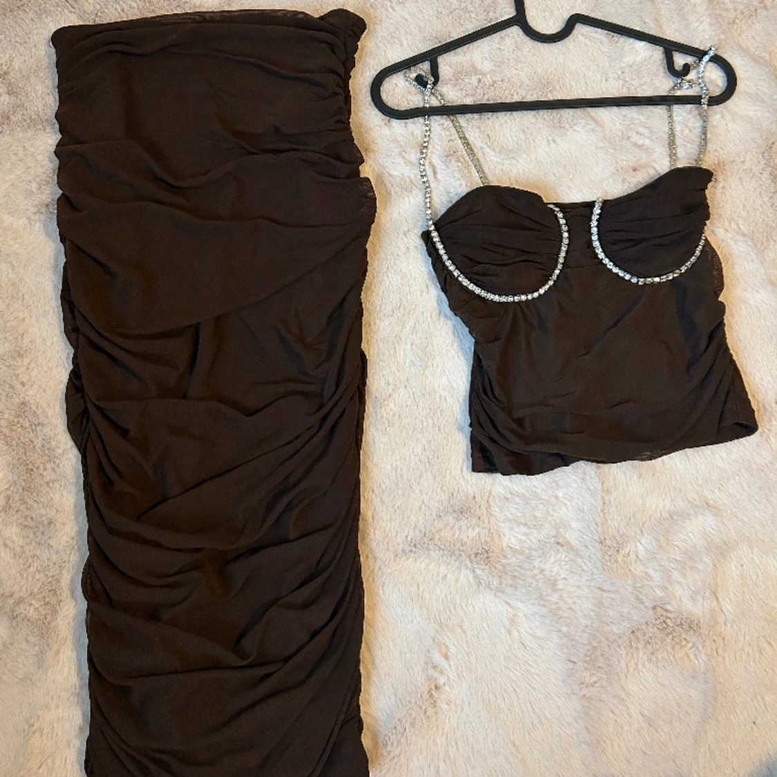 Ruched set PLT Strl 38