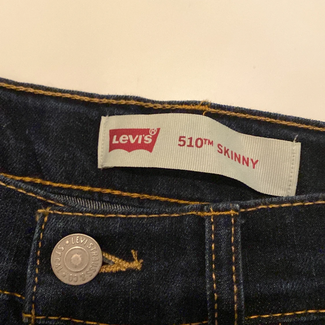 Mörkblåa Jeans Lewis - 1