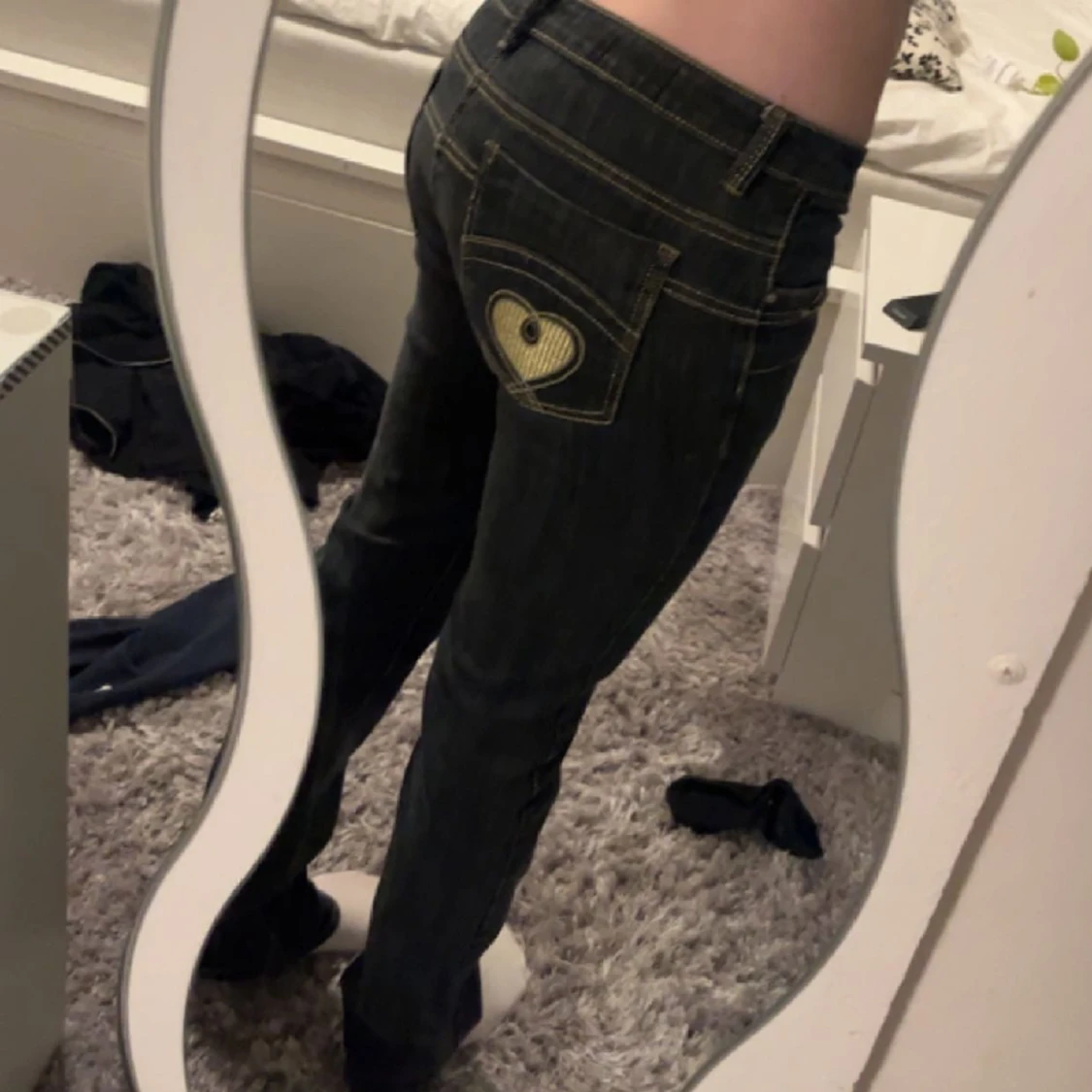 Lågmidjade jeans  - 90