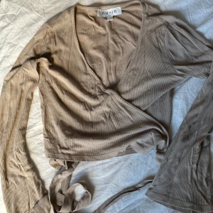 Wrap tröja - Från nu in. Strl S