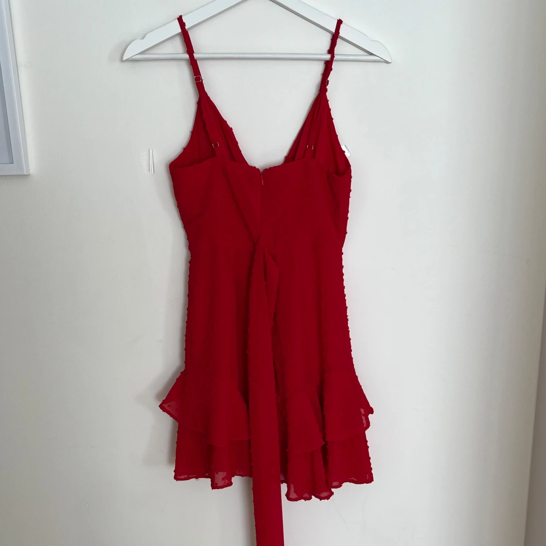 Röd mini dress S - 91